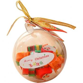 Gommes décoratives de Noël, set de 20, pour enfants et étudiants