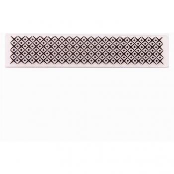15x3cm Lace Grid Embossing Stencil