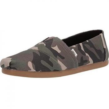 TOMS Mocasines Verde Hombre 44 EU