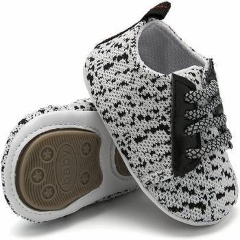Chaussures d'été pour premiers pas avec chaussettes antidérapantes, 0-18 mois
