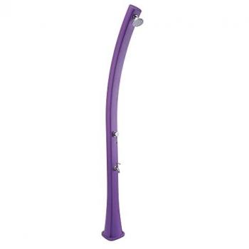 Sommer Solardusche Komplett-Set 25L Violett