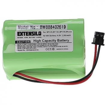 Batteria NiMH Extensilo per Uniden SC1809 e SC200 (2200mAh, 4.8V)
