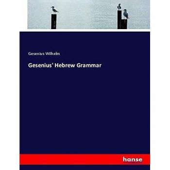 Gesenius' Hebrew Grammar