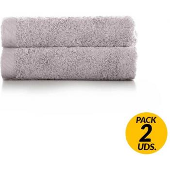 Paquete Doble Toallas Lavabo 600g Gris