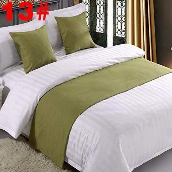 BAMCQ Couvre-lit Queue Vert 50x240cm