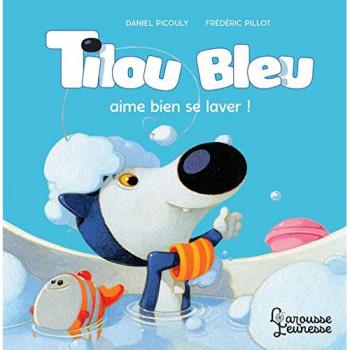 Tilou bleu aime bien se laver