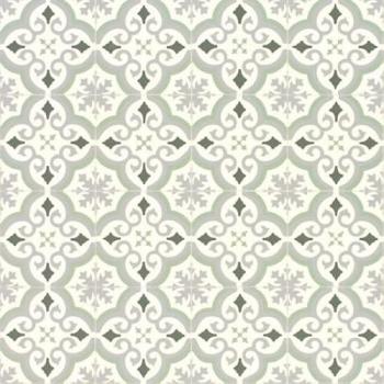 Vinyle Textile Carreaux de Ciment Économique – Rouleau 2 m x 2 m