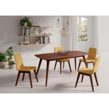 INOSIGN Esszimmer-Tisch – Braun 140 cm