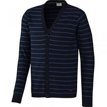 Navy Adidas Neo Men’s Slim Fit Cardigan – 33-35 Chest, Small