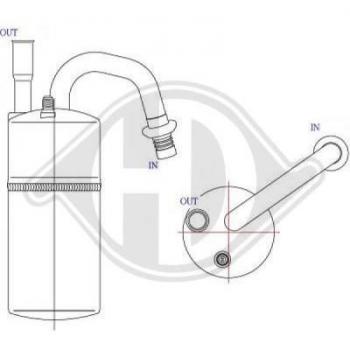 FILTRE DÉSHYDRATANT DE CLIM DIEDERICHS DCT1098