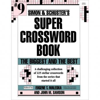 Simon & Schuster's Super Crossword Book, by John M. Samson