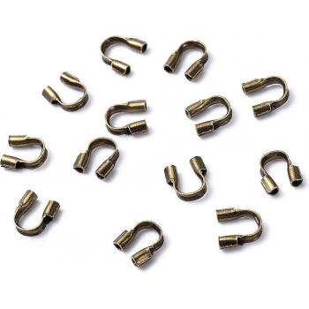 Bracelet Wire Protectors – 100 U‑Clips (4.5 mm x 4 mm)