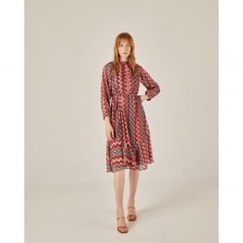 Vestido Midi de Manga Larga Niza