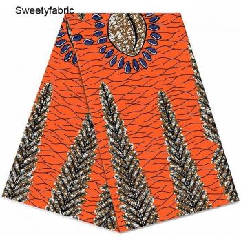 Tela Tissu Ankara: Algodón 100% – Estampa de Árbol Africana