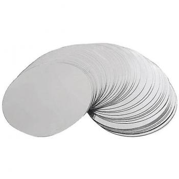 Versoir à disques en argent 3″