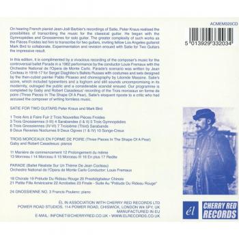 Satie for two guitars