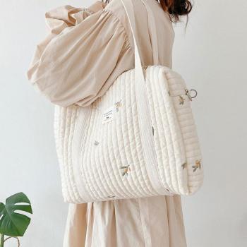 Korean Quilted Stroller Diaper Storage Organizer