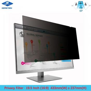 Breitbild‑LCD‑Filter 19,5 – Anti‑Blendung für PC‑Monitore (16:9)