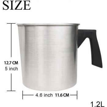 Bougie Artisanale 3 L – Pot de Cire Bricolage