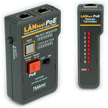 ROLINE HOBBES LANtest Multinetwork Cable Tester+ PoE