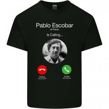 Blusa Masculina Negra L “Patrón Escobar”