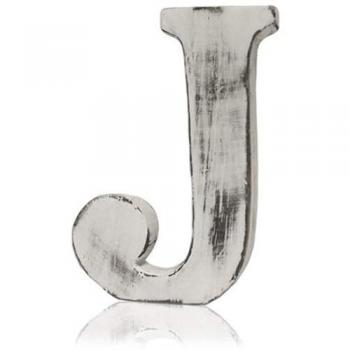Distressed Letter J