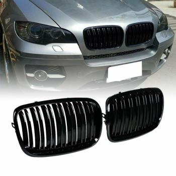ABS Black Grille Set for BMW E70 E71 (08-13)