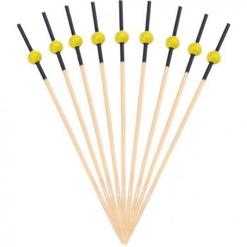 100Pcs 12cm Party Picks with Round Beads