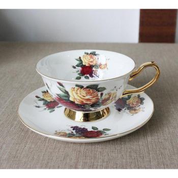 Classic Flower Design Tea and Coffee Cup Set