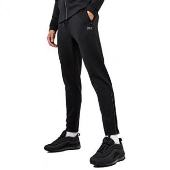 Everlast Men's Black Track Joggers – Medium Size