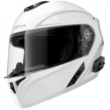 Sena Outrush R Bluetooth Casque Moto blanc – Module L