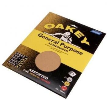 ClearFinish 5‑Pack Glasspaper 280x230 Medium