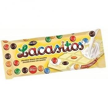 Tableta Chocolacasitos Crujiente Normal y Blanco 100G
