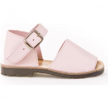Sandalias de niña y niño avarcas de piel, modelo 200