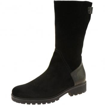 Gabor Stiefeletten 72.785.47 Damen, Boots mit Reißverschluss, Optifit-Wechselfußbett, Schwarz