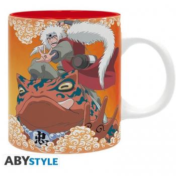 Naruto Shippuden Jiraiya & Naruto Tasse 320ml