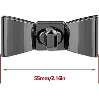 Metal Tie Shape Clasp for Bag Hardware