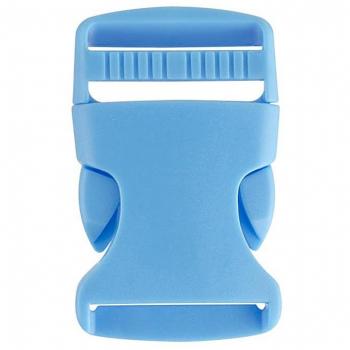 GloRex Paracord‑Clip 32 mm – 2 Stück, Lichtblau