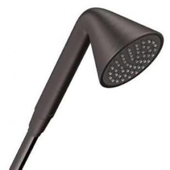 Axor 85 Manual 1Jet de Hansgrohe – Diseño Front – Código 26025340 – Acero Inox Brushed Black