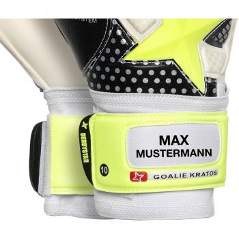 Derbystar Goalie Kratos 4 „Triple Color“ (Weiß, Schwarz, Gelb)