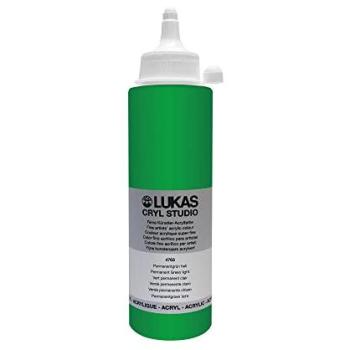 Green Light Acrylic Paint 250 ml by Lukas Cryl Studio – Premium
