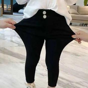 High Waist Girls' Outdoor Leggings