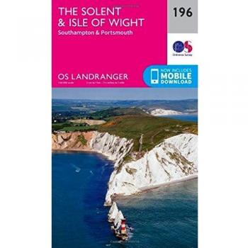 Ordnance Survey Map of The Solent & Isle of Wight