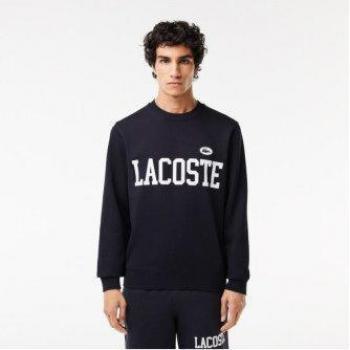 Sudadera de hombre en felpa con detalle flocado Lacoste