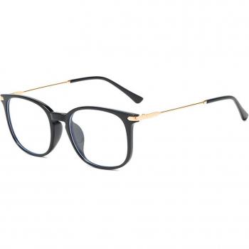 Anteojos para pantalla, bloqueo de luz azul, modelo unisex redondo