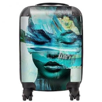 Mini Cabin 00005 Calista Vale Blue Travel Case