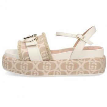 Sandalias de cuña para mujer Liu Jo color beig modelo Sommer 04