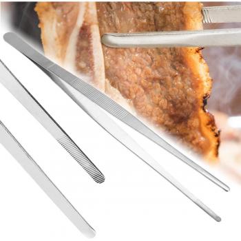 Professional Stainless Steel Kitchen Tweezers