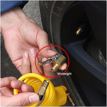 Auto Tire Air Connector – WooEight 8mm Brass Valve Clamp