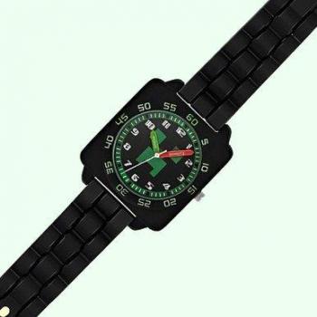 Disney MIN9011ARG Minecraft 35mm Quartz Watch in Black
